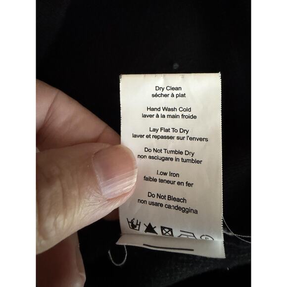 Neve Sweater Womens S Quarter Zip Mock Neck Fair Isle Nordic Alpine Wool Blend - Picture 6 of 9